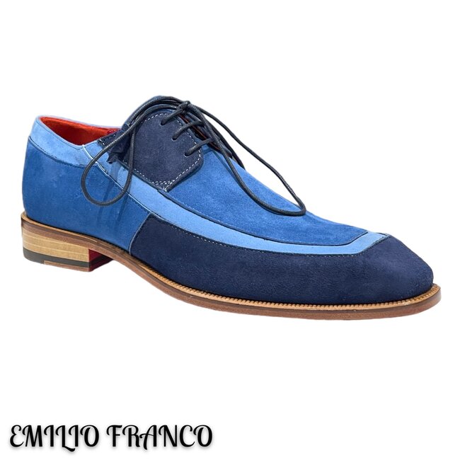 Emilio Franco Emiliano Men's Shoes Suede Oxfords (EF1163)
