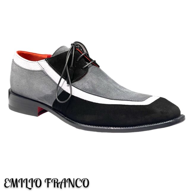 Emilio Franco Emiliano Men's Shoes Suede Oxfords (EF1163)