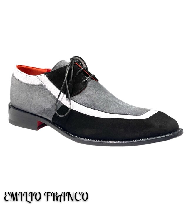 Emilio Franco Emilio Franco Emiliano Men's Shoes Suede Oxfords (EF1163)