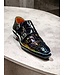 Mister Monk-Straps Black Iridescent Men's Shoes
