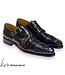 Mister Monk-Straps Black Iridescent Men's Shoes