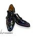 Mister Monk-Straps Black Iridescent Men's Shoes