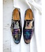 Mister Monk-Straps Black Iridescent Men's Shoes