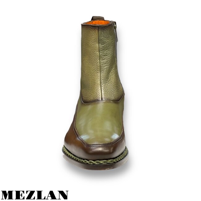 Mezlan Corso Two-Tone Contrast Boot