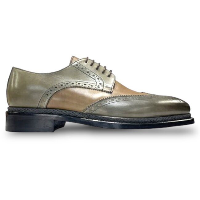 Emilio Franco Two tone Leather Wing Tipshoe (Adriano)