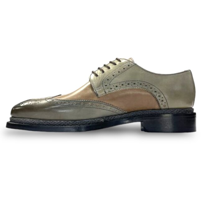 Emilio Franco Two tone Leather Wing Tipshoe (Adriano)