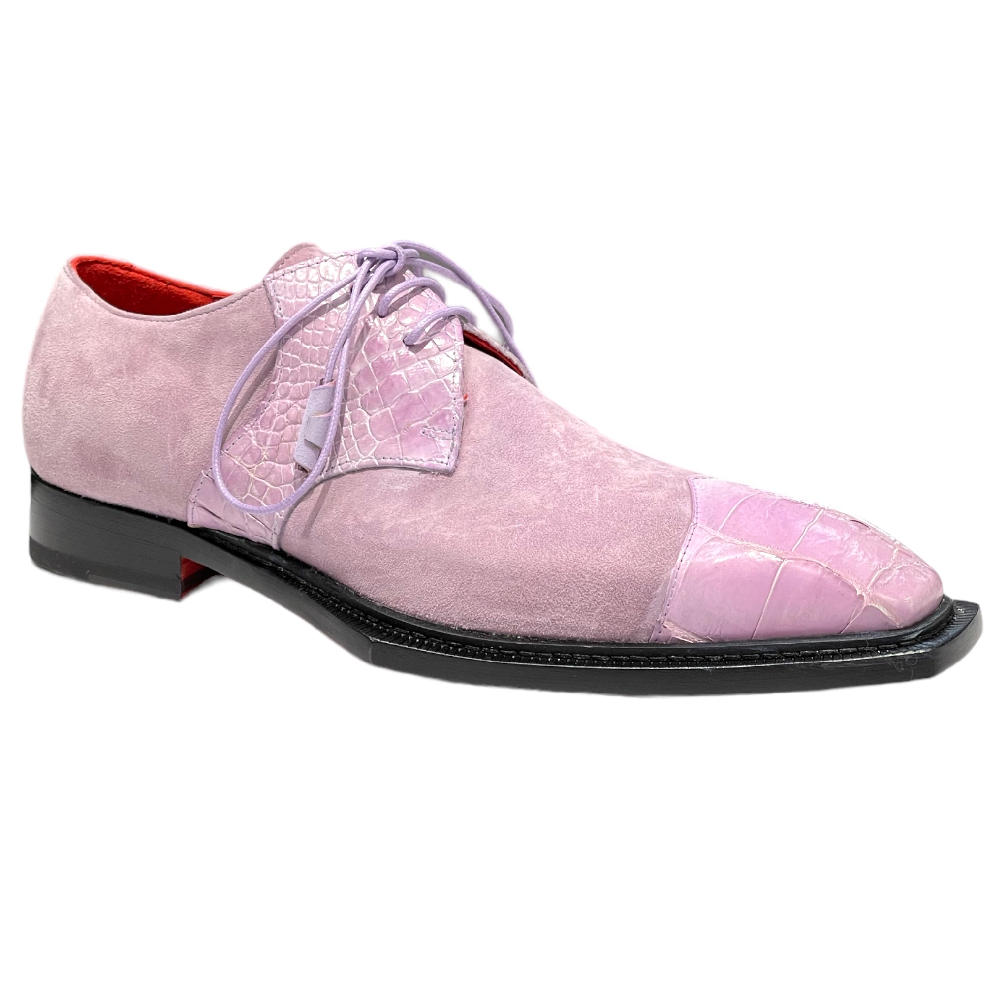 Fennix Landon Alligator & Suede Shoes Kingsmen Shoes