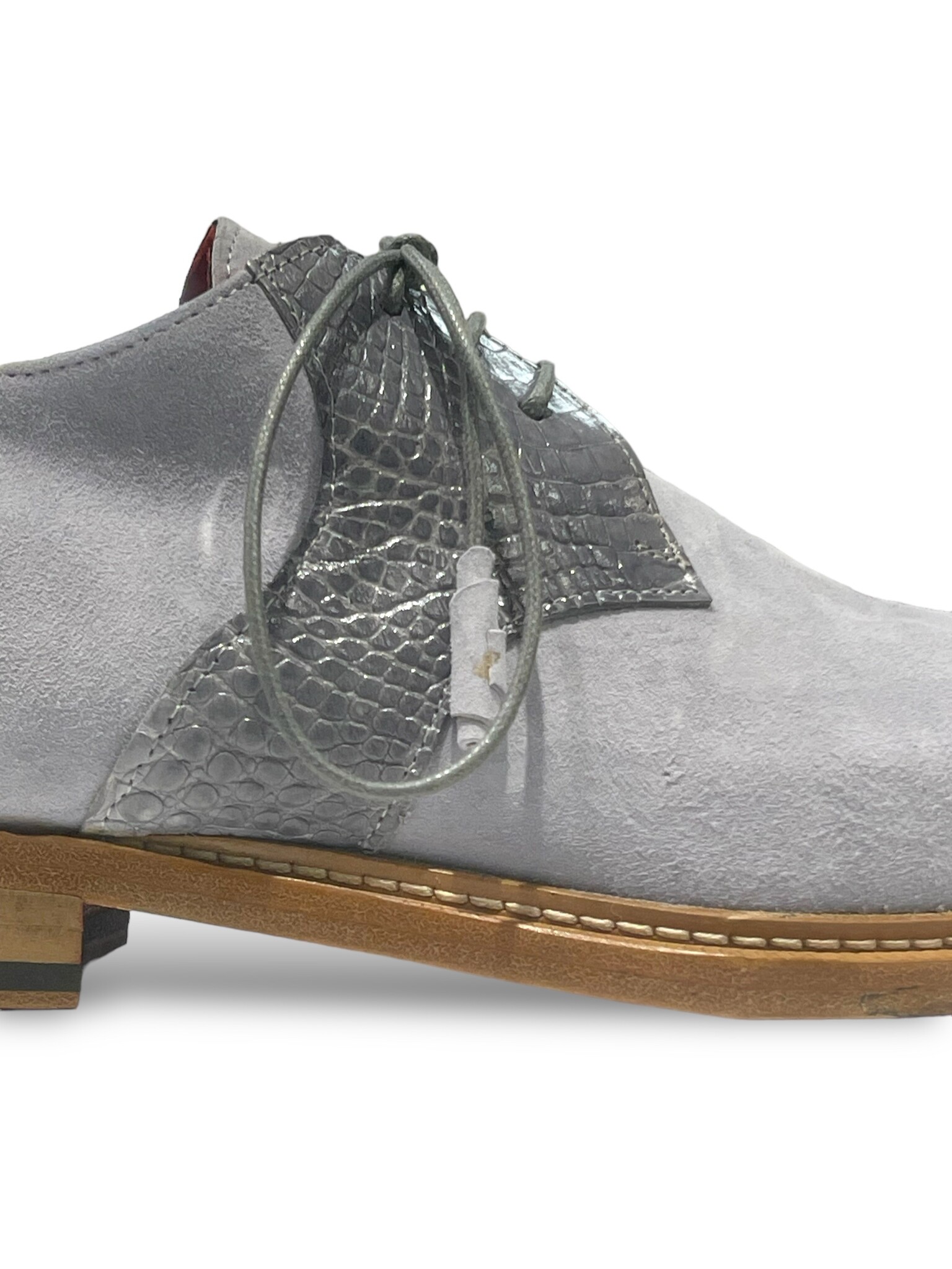 Fennix Landon Alligator & Suede Shoes Kingsmen Shoes