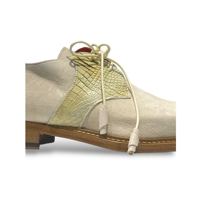 Fennix Landon Alligator & Suede Shoes