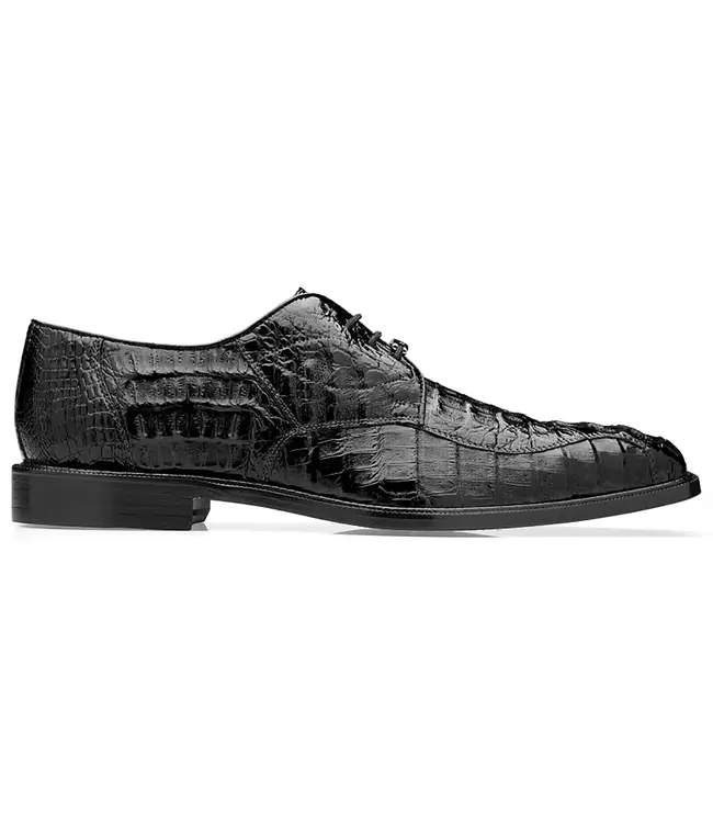 Belvedere Belvedere Genuine Alligator Shoes Chapo - Black