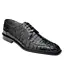 Belvedere Belvedere Genuine Alligator Shoes Chapo - Black