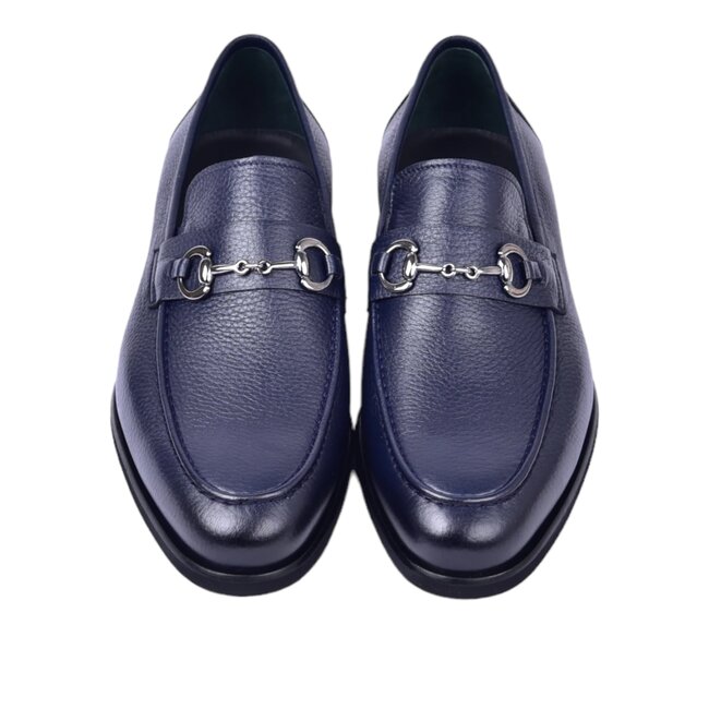 C001104-5844 Deer Skin Buckle Loafer