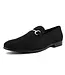 Amali Bradford - Microfiber Men's Slip-On Loafer with Gold Bit