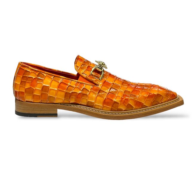 Emilio Franco Couture Narciso Shoes Multi Orange