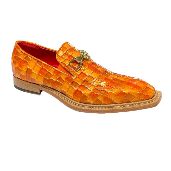 Emilio Franco Couture Narciso Shoes Multi Orange