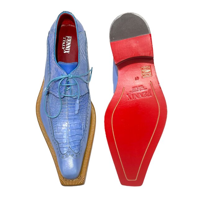 Fennix Finley Men's Shoes Calf /Alligator Exotic Oxfords (FX1013)