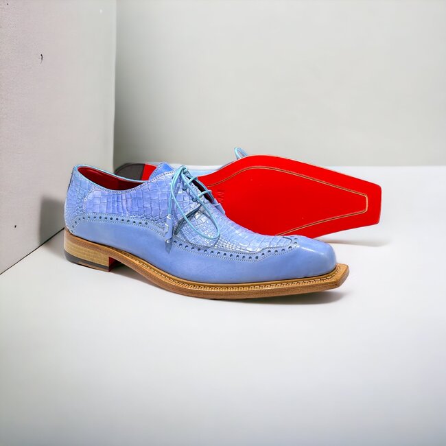 Fennix Finley Men's Shoes Calf /Alligator Exotic Oxfords (FX1013)