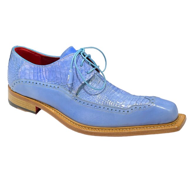 Fennix Finley Men's Shoes Calf /Alligator Exotic Oxfords (FX1013)