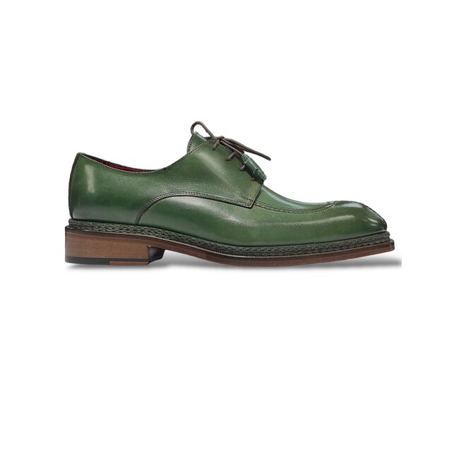 Emilio Franco Girolamo Men's Shoes Green Oxfords (EF1210)