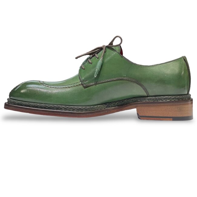 Emilio Franco Girolamo Men's Shoes Green Oxfords (EF1210)