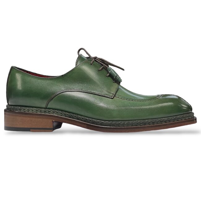 Emilio Franco Girolamo Men's Shoes Green Oxfords (EF1210)