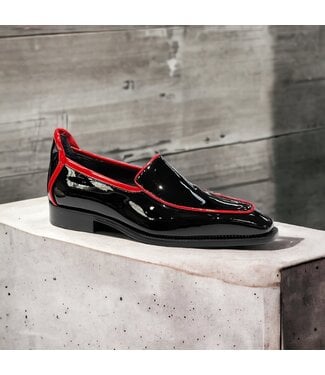 Duca Duca by Matiste Fano Shoes Patent Leather Black/Red