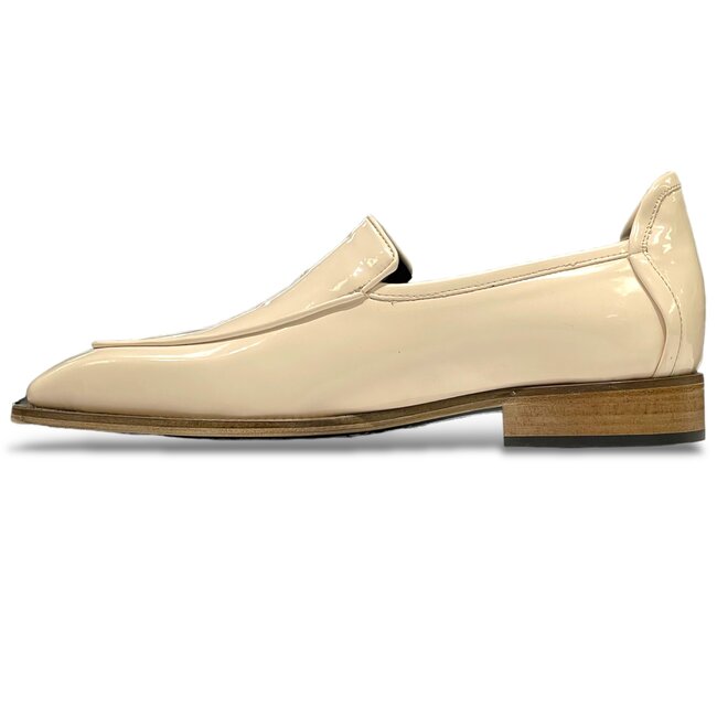Duca by Matiste Fano Shoes Patent Leather Cream (D1138)