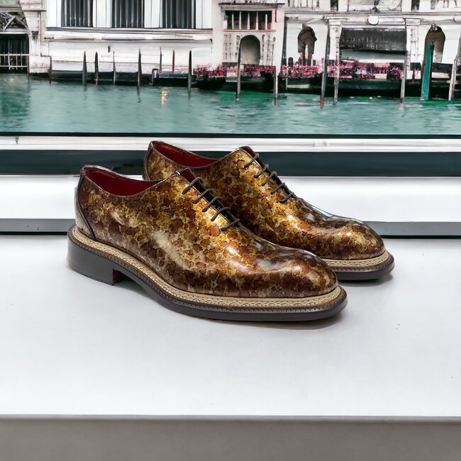 Emilio Franco Valirmo  Men's Shoes Brown  Calf-Skin Leather Oxfords