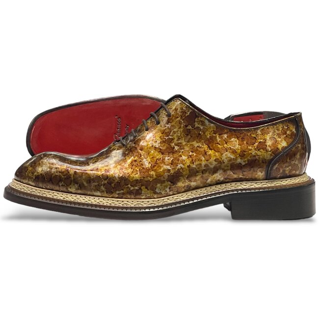 Emilio Franco Valirmo  Men's Shoes Brown  Calf-Skin Leather Oxfords