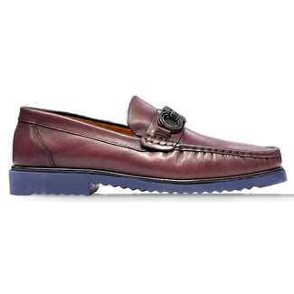 Sigotto Uomo Men's David’s Bit Thick Lug Leather Loafers