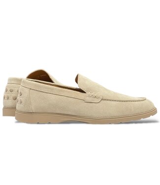 Sigotto Uomo Tan/Ouatmeal Color, Sigotto Suede Leather Loafers