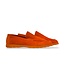 Sigotto Uomo Orange Safety Sigotto Calfskin Suede Leather Loafers