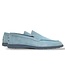 Sigotto Uomo Light Blue Sigotto Calfskin Suede Leather Loafers