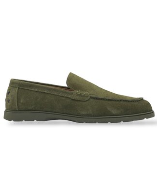 Sigotto Uomo Olive juniper Sigotto Calfskin Suede Leather Loafers