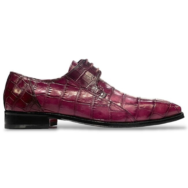 Fennix Logan Men's Shoes, Genuine Alligator Exotic Oxfords (FX1035)