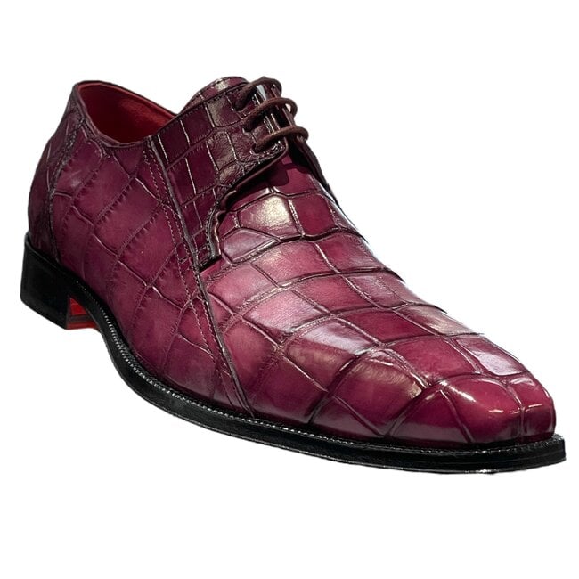 Fennix Logan Men's Shoes, Genuine Alligator Exotic Oxfords (FX1035)