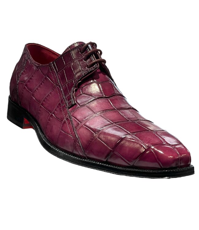Fennix Fennix Logan Men's Shoes, Genuine Alligator Exotic Oxfords (FX1035)