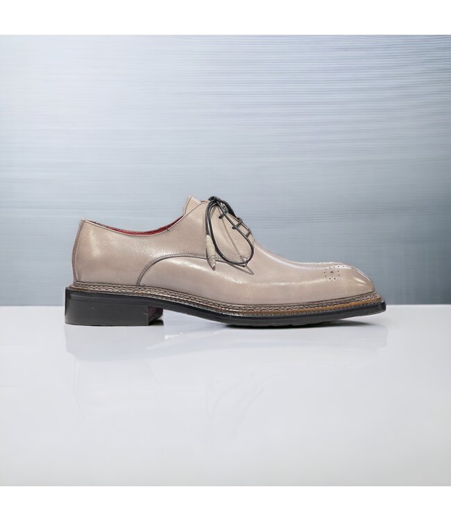 Emilio Franco Emilio Franco Men's Shoes  Calf-Skin Leather Oxfords (EF1166)  Gray