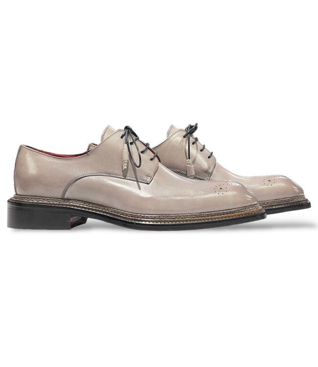 Emilio Franco Emilio Franco Men's Shoes  Calf-Skin Leather Oxfords (EF1166)  Gray