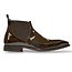 Emilio Franco Emilio Franco Leonardo Patent Leather Boot Antique Brown