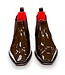 Emilio Franco Emilio Franco Leonardo Patent Leather Boot Antique Brown