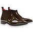 Emilio Franco Emilio Franco Leonardo Patent Leather Boot Antique Brown
