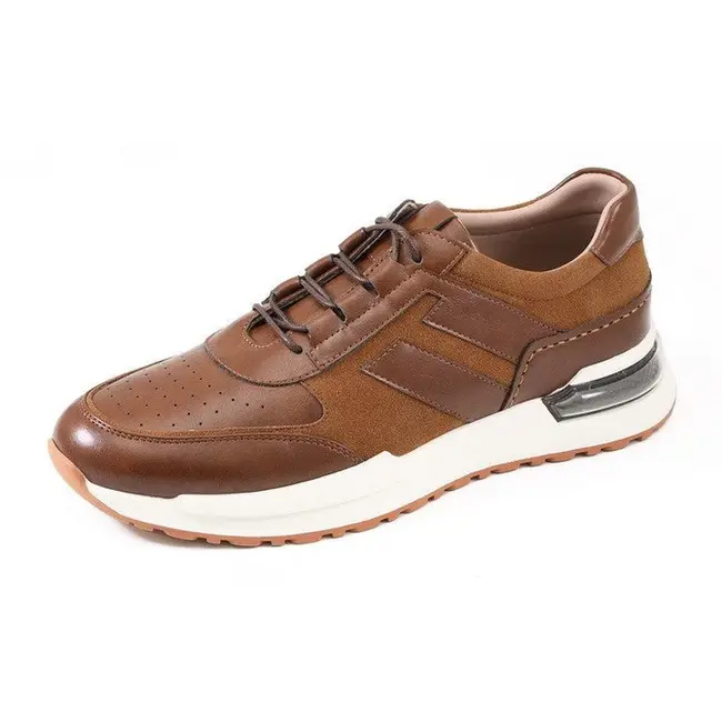 Henley Cognac And Black Sneaker