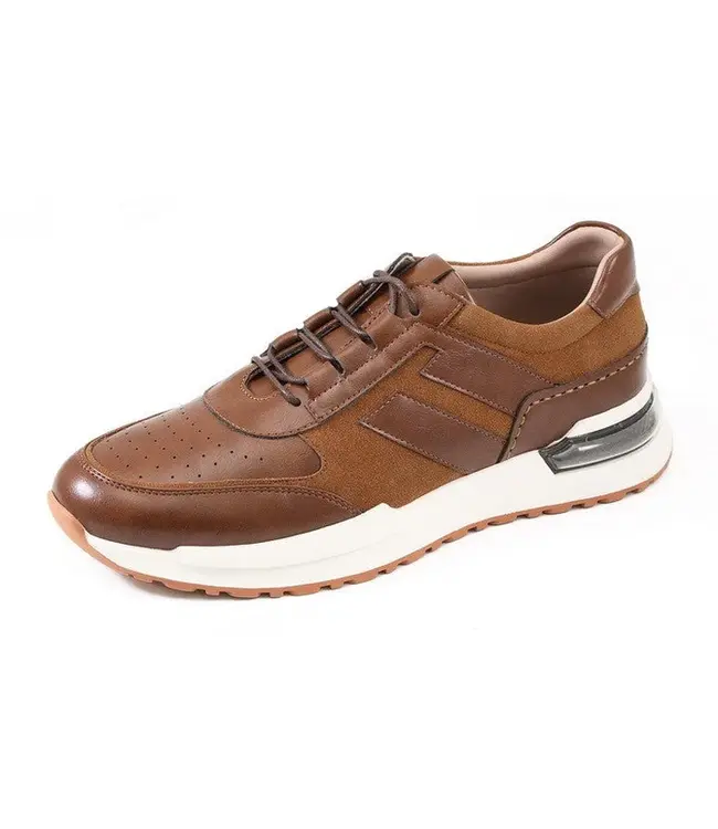 Henley Cognac And Black Sneaker