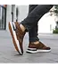 Henley Cognac And Black Sneaker