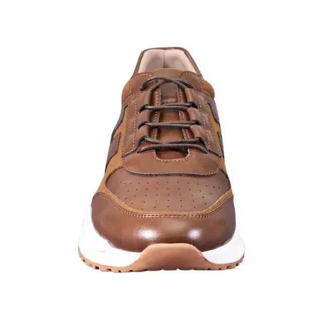 Henley Cognac And Black Sneaker