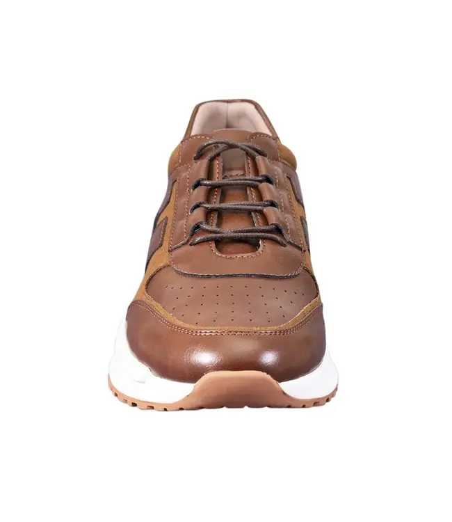 Henley Cognac And Black Sneaker