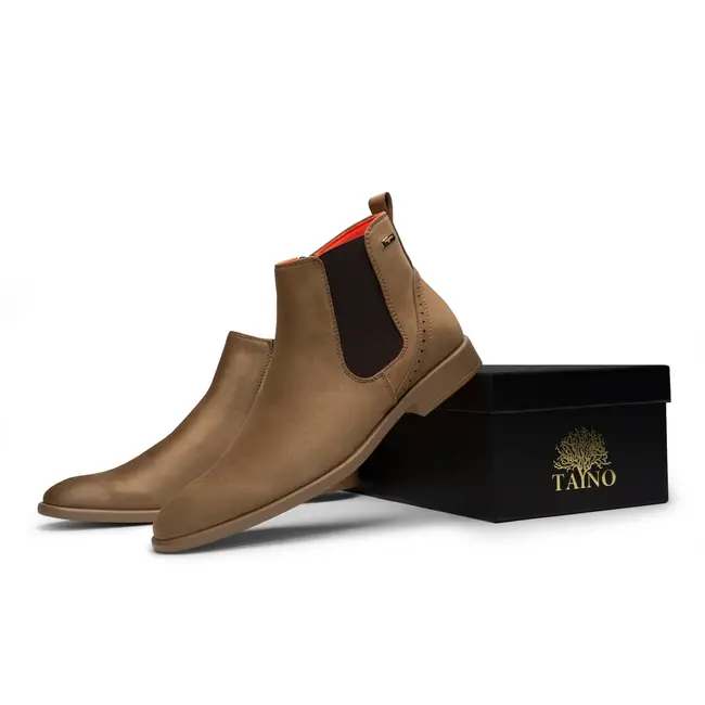 TAINO-THE BEATLE-BLACK CHELSEA BOOT