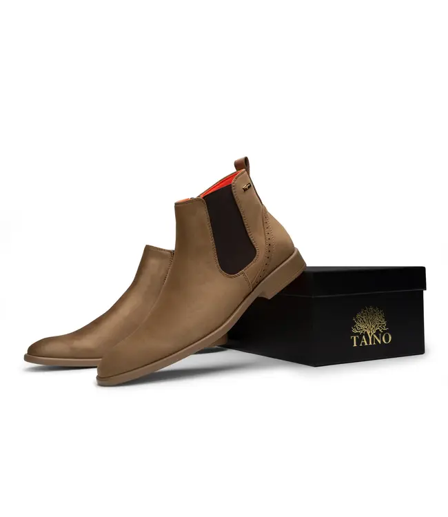 TAINO-THE BEATLE-BLACK CHELSEA BOOT