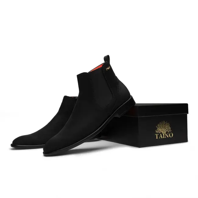 TAINO-THE BEATLE-BLACK CHELSEA BOOT
